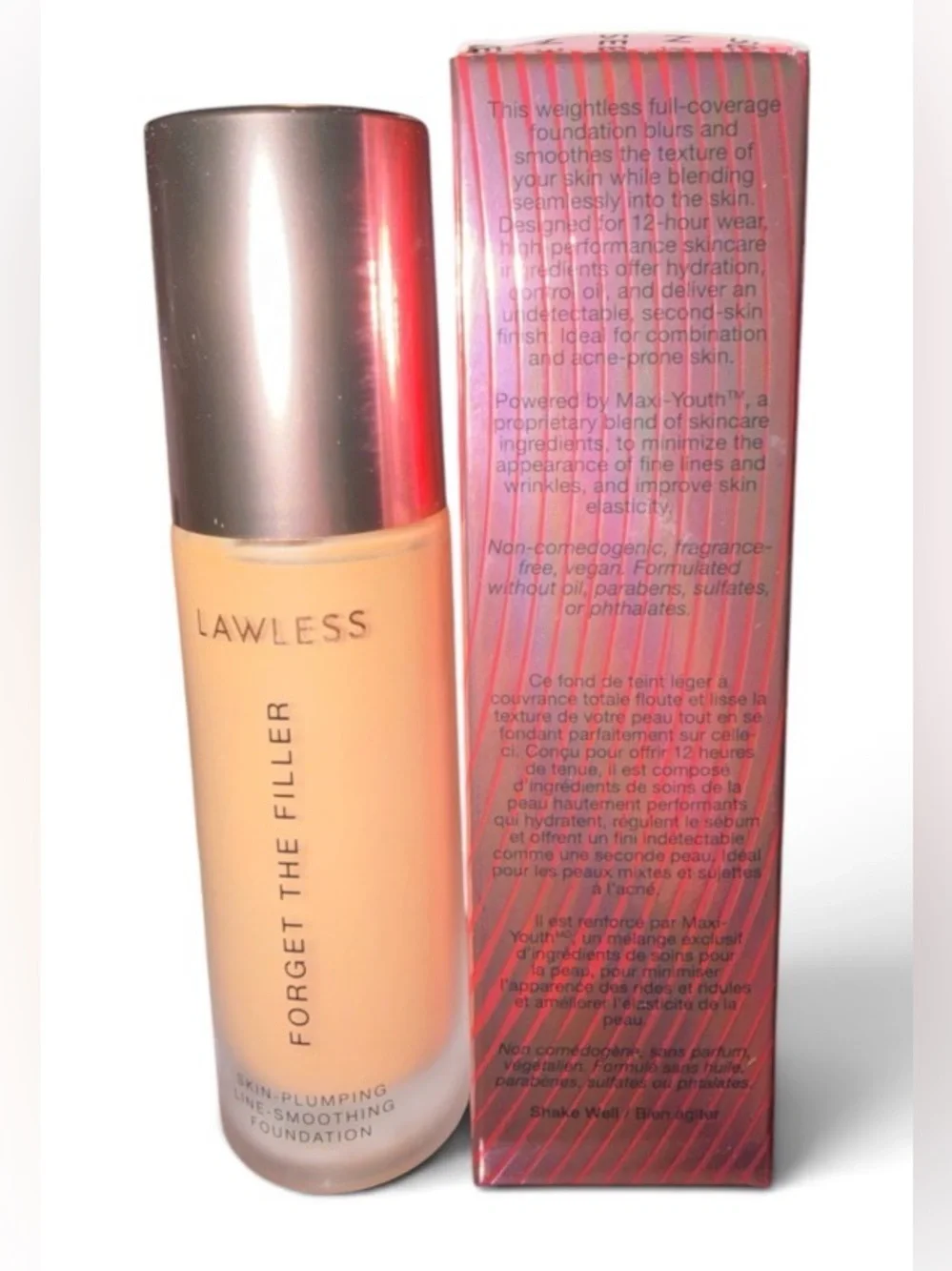 LAWLESS Forget The Filler Foundation in 8L Full Size